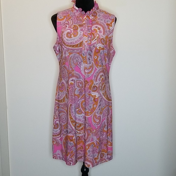 ❌Sold❌NWT Tommy Hilfiger Dress w/ high neck collar - Picture 2 of 7